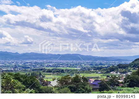 国見サービスエリア 上り 展望台 眺望 国見サービスエリア 上り 展望台 眺望 80998145