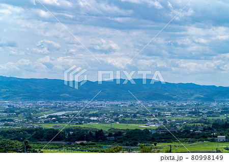 国見サービスエリア 上り 展望台 眺望 国見サービスエリア 上り 展望台 眺望 80998149
