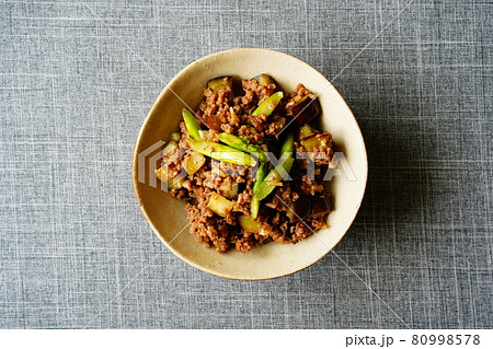 茄子の肉みそ 80998578