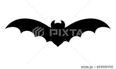 シンプルなコウモリのイラスト ハロウィンのイラスト素材 のイラスト素材 シンプルなコウモリのイラスト ハロウィンのイラスト素材 のイラスト素材