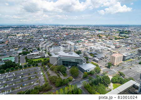 茨城県庁北展望台　北方面 81001024