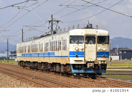 あいの風とやま鉄道　石動－福岡　あいの風とやま鉄道　413系　B02編成 81001954