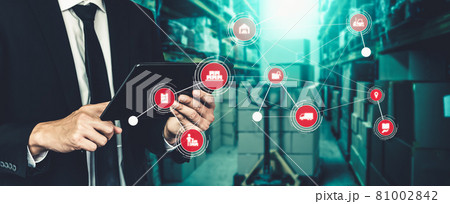 Smart warehouse management system with innovative internet of things technology Smart warehouse management system with innovative internet of things technology 81002842