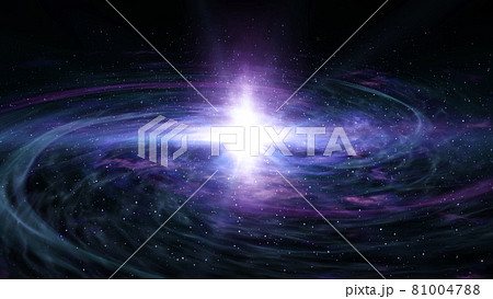 宇宙 銀河 背景素材のイラスト素材