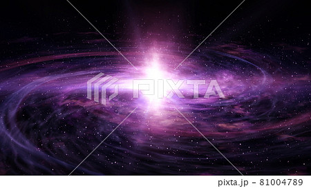 宇宙 銀河 背景素材のイラスト素材