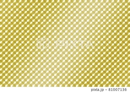 金色（ゴールド）のホログラムの背景素材。 81007136