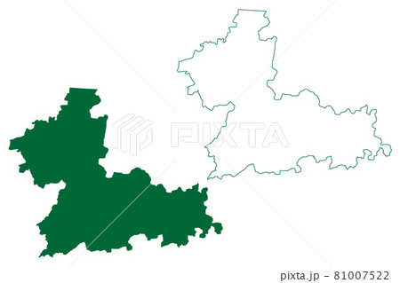 Hanumangarh district (Rajasthan State, Republic...のイラスト素材 [81007522 ...