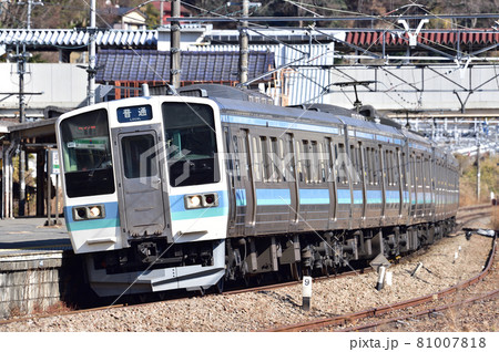 中央本線　上野原　JR東日本　211系　N611編成（長野） 81007818