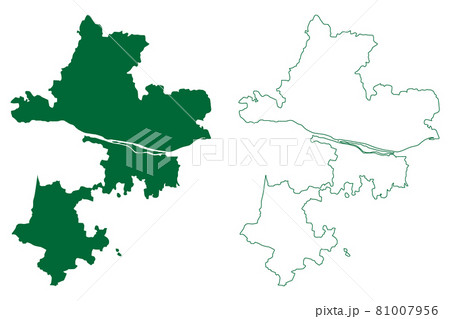 Tiruchirappalli district (Tamil Nadu State, Republic of India) map vector illustration, scribble sketch Tiruchirappalli map Tiruchirappalli district (Tamil Nadu State, Republic of India) map vector illustration, scribble sketch Tiruchirappalli map 81007956