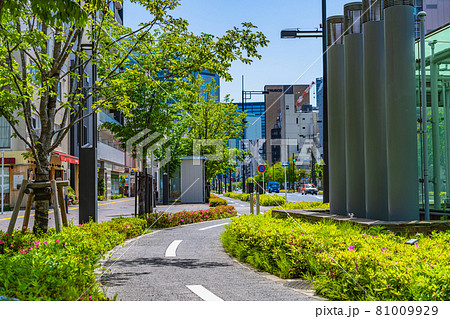 東京の都市風景 虎の門ヒルズ周辺の風景 81009929