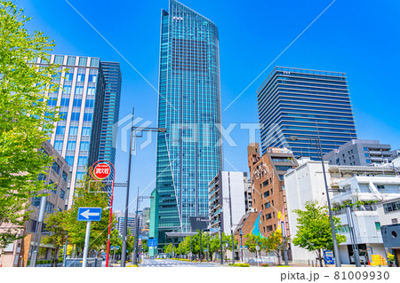 東京の都市風景 虎の門ヒルズ周辺の風景 東京の都市風景 虎の門ヒルズ周辺の風景 81009930