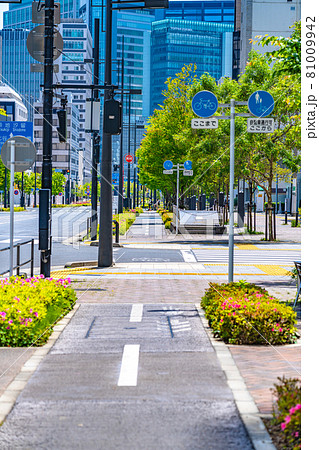 東京の都市風景 虎の門ヒルズ周辺の風景 東京の都市風景 虎の門ヒルズ周辺の風景 81009942