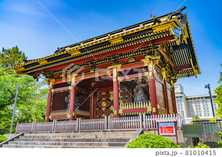 東京の都市風景 重要文化財 有章院霊廟 東京の都市風景 重要文化財 有章院霊廟 81010415