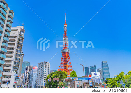 東京の都市風景 赤羽橋周辺の風景 81010601