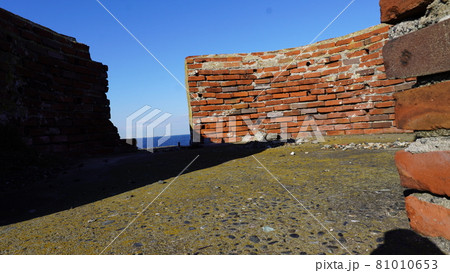秋の東京湾の第二海堡 81010653