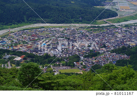 獅子吼高原からの加賀平野の眺め　白山手取川ジオパーク 81011167