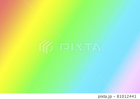虹色のグラデーションがかかった背景素材 のイラスト素材
