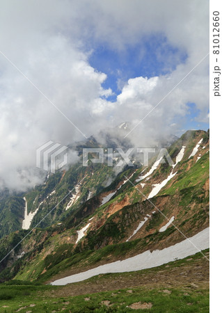 夏の八方尾根から望む五竜岳と鹿島槍ヶ岳 夏の八方尾根から望む五竜岳と鹿島槍ヶ岳 81012660