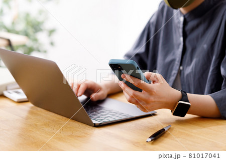 リモートワーク リモートワーク 81017041