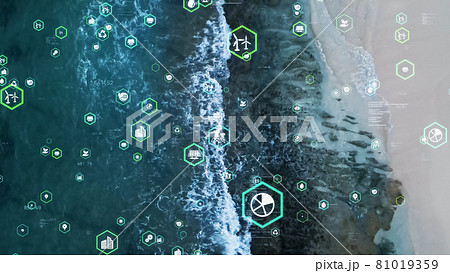 海洋環境イメージ　サステナブルな社会 81019359