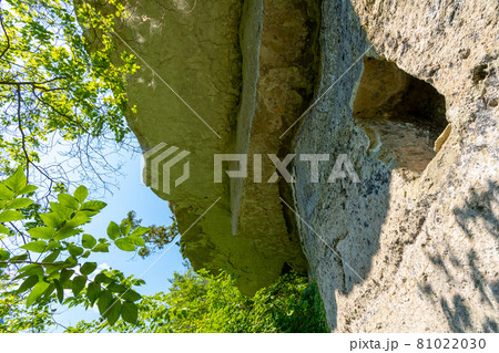 塔のへつり 浸食と風化を繰り返した見事な景観 塔のへつり 浸食と風化を繰り返した見事な景観 81022030