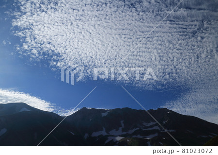 風景・立山と青空と雲 風景・立山と青空と雲 81023072