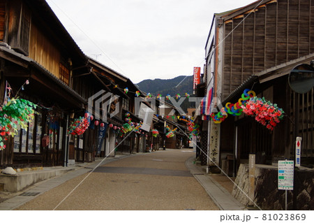 岩村城下町の町並み(旧恵那街道) 岩村城下町の町並み(旧恵那街道) 81023869