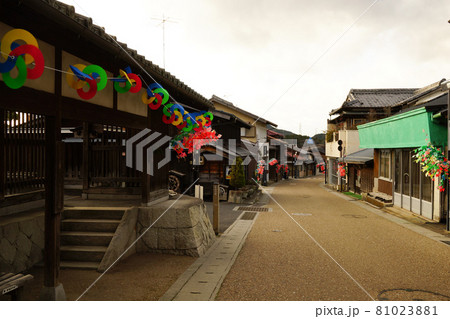 岩村城下町の町並み(旧恵那街道) 岩村城下町の町並み(旧恵那街道) 81023881