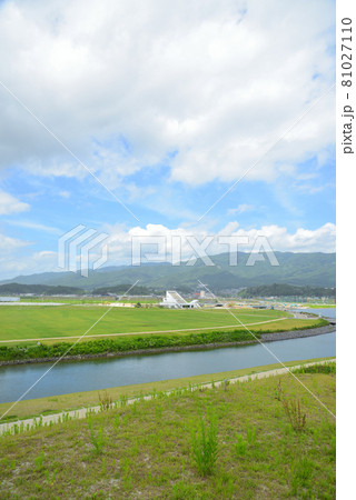 2021年　夏の陸前高田の風景 81027110