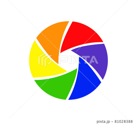 Camera objective icon vector 81028388