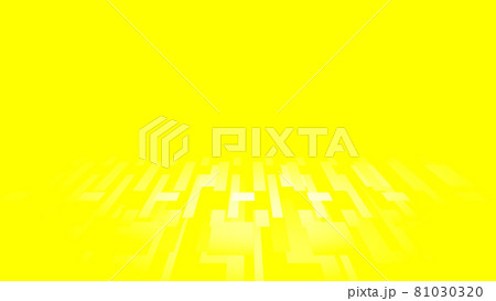 CGスクエア　多数の四角形の背景素材　スポットライトとグラデーション 81030320