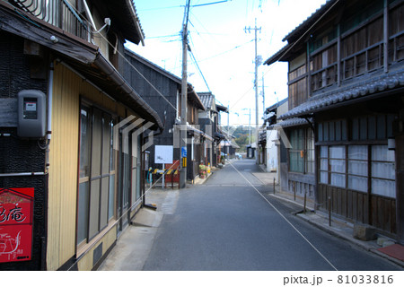 しおまち唐琴通りの風景　岡山県瀬戸内市 81033816