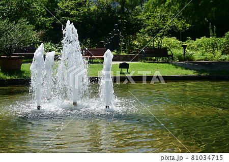 欧州風庭園の噴水(久屋大通庭園フラリエ) 欧州風庭園の噴水(久屋大通庭園フラリエ) 81034715
