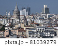 Istanbul landscape view of the galata tower 81039279