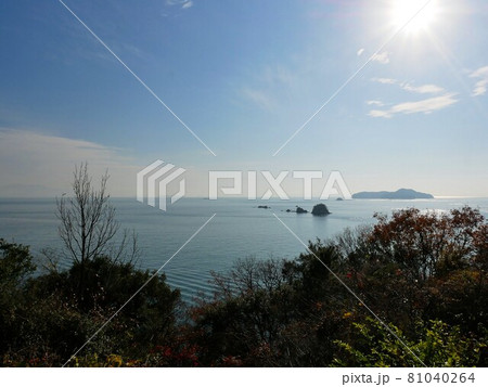 仏ヶ崎展望台から見える瀬戸内海　（広島県呉市蒲刈町） 81040264