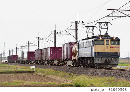 成田線 滑河-下総神崎 JR貨物 EF65-2088(新鶴見) 成田線 滑河-下総神崎 JR貨物 EF65-2088(新鶴見) 81040548