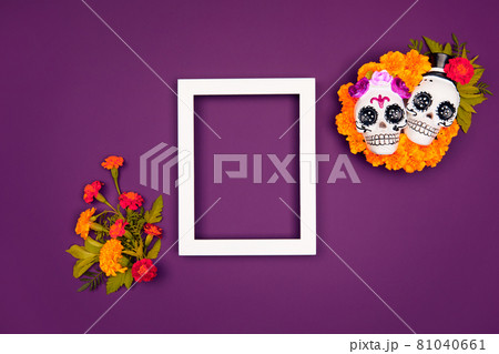 Day of the dead, Dia De Los Muertos Celebration Background 81040661