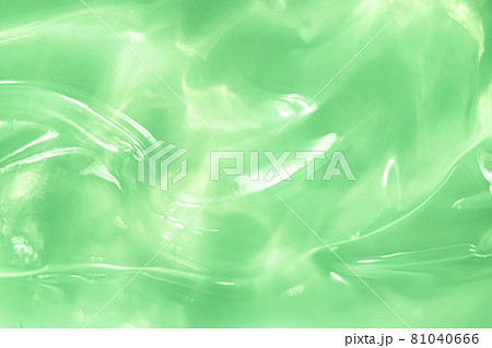 Green water Aloe Vera gel smudged texture 81040666