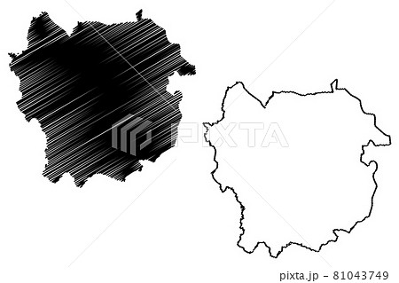 Kayes Region (Regions of Mali, Republic of Mali) map vector illustration, scribble sketch Kayes map.... 81043749