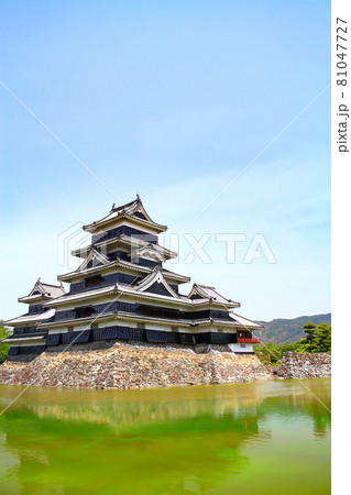 松本市、国宝松本城の風景 松本市、国宝松本城の風景 81047727