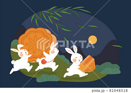 Mid-Autumn Festival illustration Mid-Autumn Festival illustration 81048318