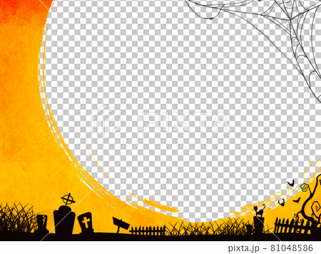 Halloween frame material-transparent background-cut out Halloween frame material-transparent background-cut out 81048586