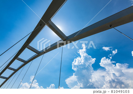 夏の宮城気仙沼大島大橋　鶴亀大橋 81049103