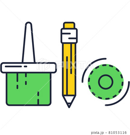 Digital tech integration flat vector concept icon Digital tech integration flat vector concept icon 81053116
