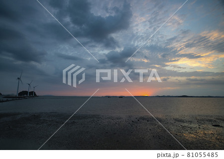 日没 海 空 81055485