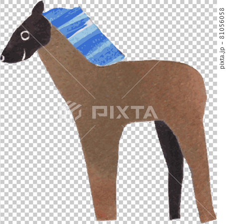 cute horse vector png