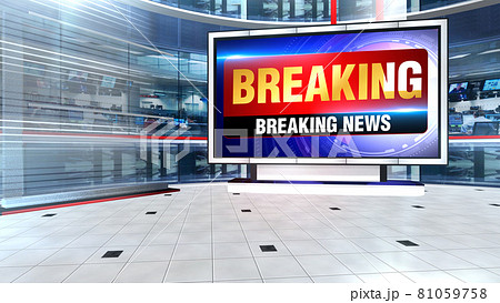 3D rendering background is perfect for any type of news or information presentation. The background features a stylish and clean layout  81059758