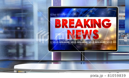3D rendering background is perfect for any type of news or information presentation. The background features a stylish and clean layout  81059839
