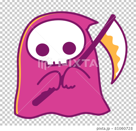 Halloween grim reaper illustration material 81060728