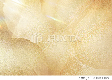 ゴールド 背景 テクスチャ 光沢 プリズムライト  81061309